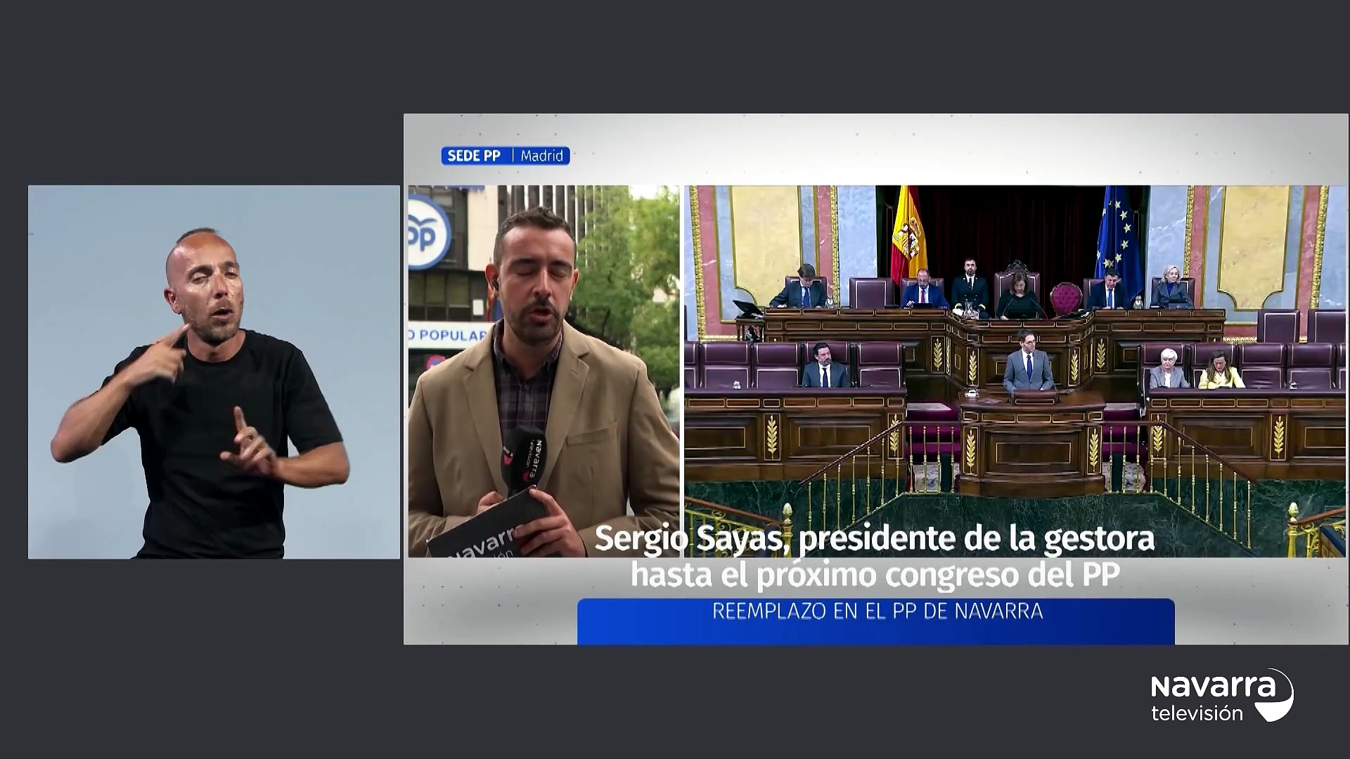Noticias de Navarra 14.30h 28/09/2026 Lengua de Signos