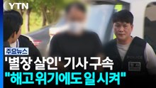 '별장 살인' 운전기사 구속..."해고 위기에 일 불만" / YTN