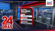 Rollback sa produktong petrolyo, ipatutupad bukas | 24 Oras