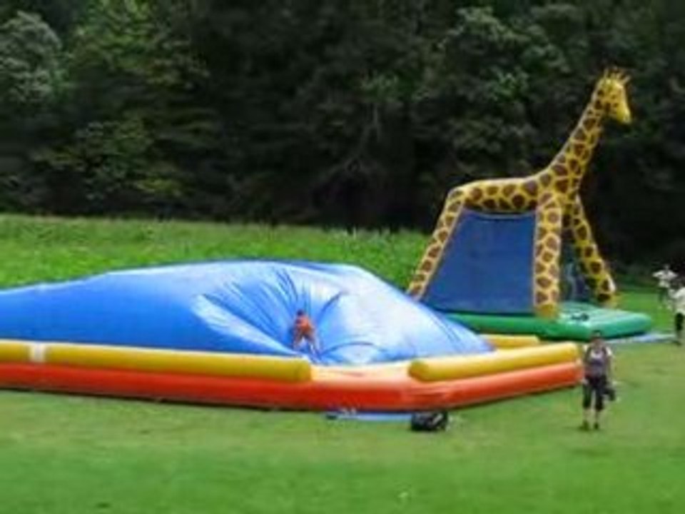 Plougueneuc : jeux enfants zoo Bourbansais