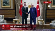 Erdoğan, Almanya'nın Kuzey Ren-Vestfalya Eyaleti Başbakanı Wüst'ü kabul etti