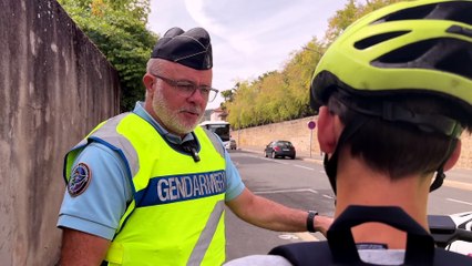 Montbrison : au c&oelig;ur d'un contr&ocirc;le de trottinettes avec les gendarmes