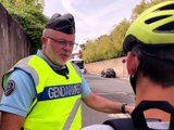 Montbrison : au c&oelig;ur d'un contr&ocirc;le de trottinettes avec les gendarmes