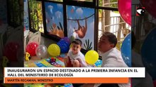 Inauguraron un espacio destinado a la primera infancia en Ecología