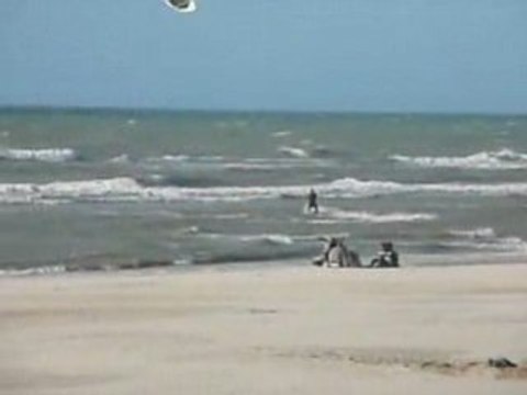 Bray-dunes session kite 11 aout 2008