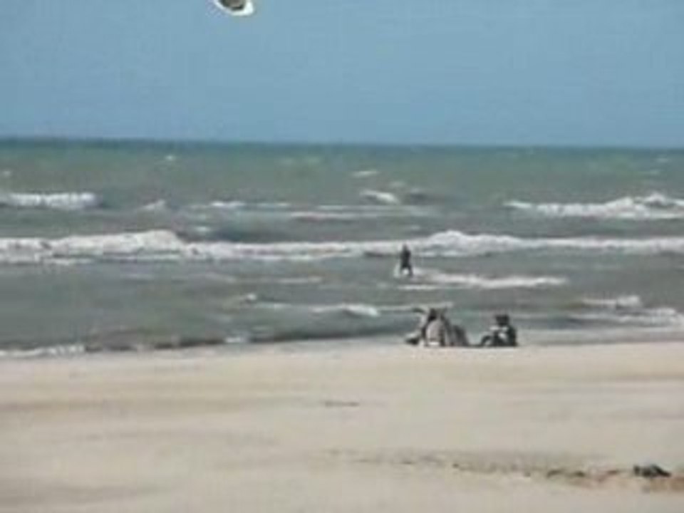 Bray-dunes session kite 11 aout 2008