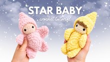 Star Baby Crochet Tutorial: Low-Sew Waldorf Amigurumi Doll