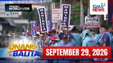 Unang Balita - Part 1 (September 29, 2026) | Unang Hirit