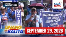 Unang Balita sa Unang Hirit: (Part 1) September 29, 2026 [HD]
