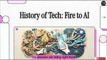 The Entire History of Technology in 10 Minutes | From Fire to AI