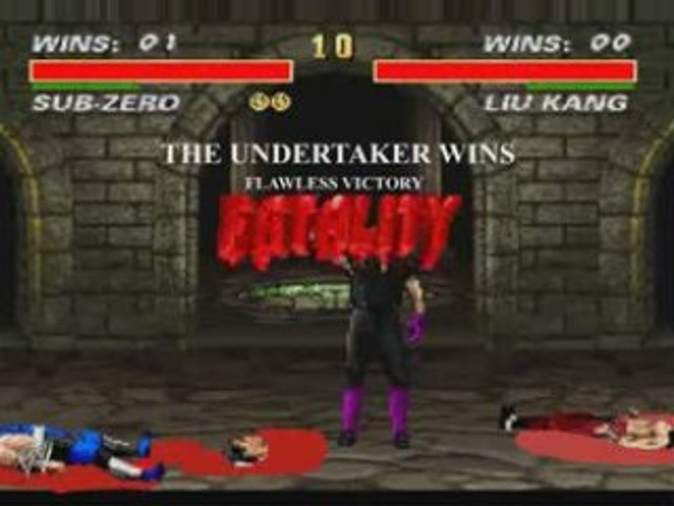 The Undertaker In Mortal Kombat