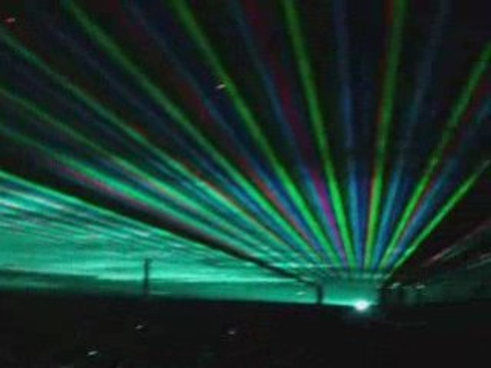 Magaluf 18 juillet 2008 BCM Planet Dance New 2008 Laser Show