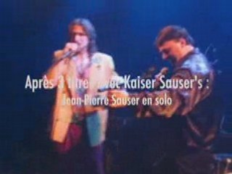Jean-Pierre Sauser live à Colmar