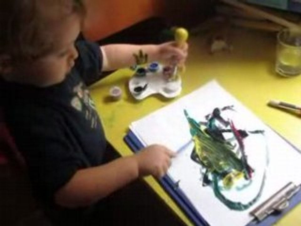 Tchatche et peinture Bagneux août 2008