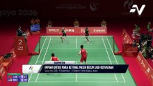 Pearly Tan & M. Thinaah tewas di separuh akhir sekaligus sumbangkan gangsa kepada negara