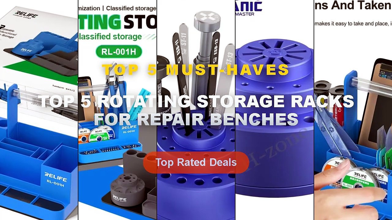 Amazing Top 5 Rotating Storage Racks For Repair Benches You Need To See ...