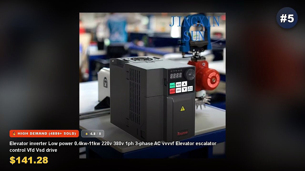 Top 5 VFD Inverters For Elevator Motors: Top 5 Best Sellers - Spare ...