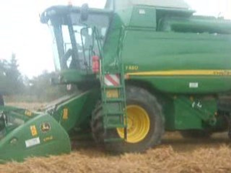 moisson 2008 new holland et john deere