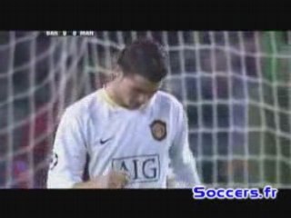 c.ronaldo penalty raté contre barcelone