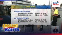 Pagtaas ng pamasahe, dagdag-pasanin ng mga commuter, lalo na ng mga estudyante | Unang Balita