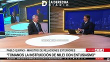 Quirno explicó el proceso legal iniciado contra Reino Unido