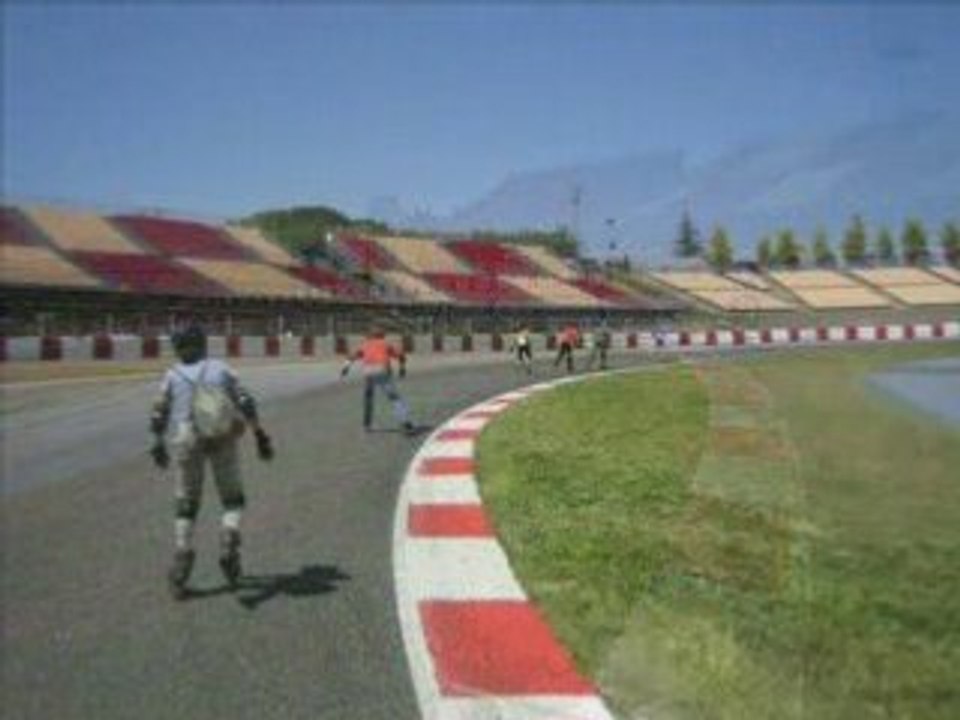 Circuit Montmeló roller inline