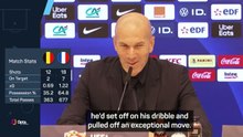 Zidane explains wild celebration to France winner