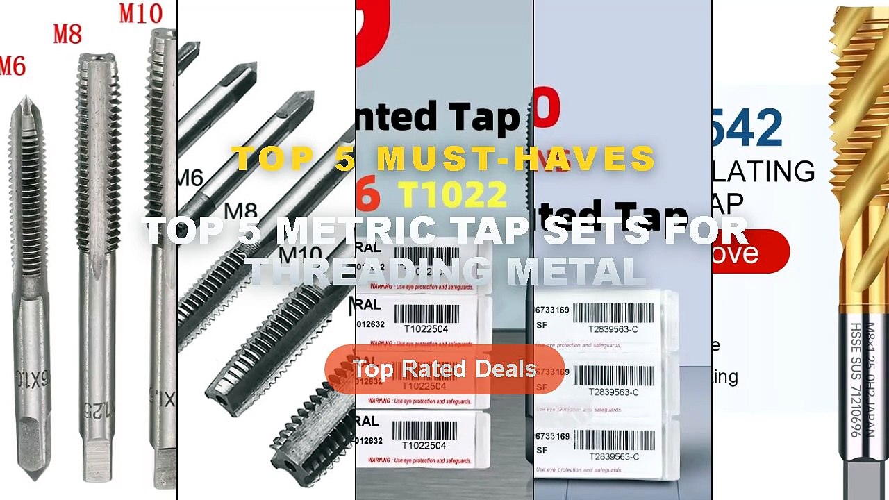 Why Everyone Is Buying Top 5 Metric Tap Sets For Threading Metal - M2 ...
