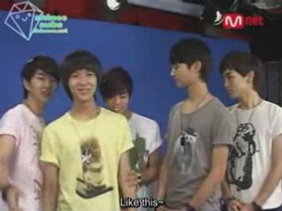080728 Mnet Pop Magazine SHINee No Cut part 2