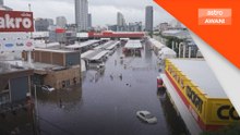 Banjir mula surut di beberapa kawasan Bangkok, usaha menerusi saliran dipertingkat