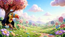 Números del 1 al 10 🎵 Canción Infantil para Aprender a Contar | El Mundo de Lunita