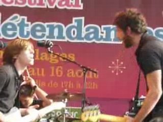 2_Quidam, Festival Indétendances 2008, Dans l'eau