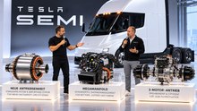 Tesla Semi: Neuer Antrieb, 48-Volt-Lenkung & Megamanifold