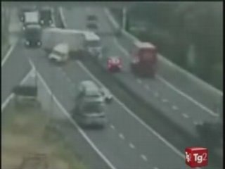 Accident A4 en Italie