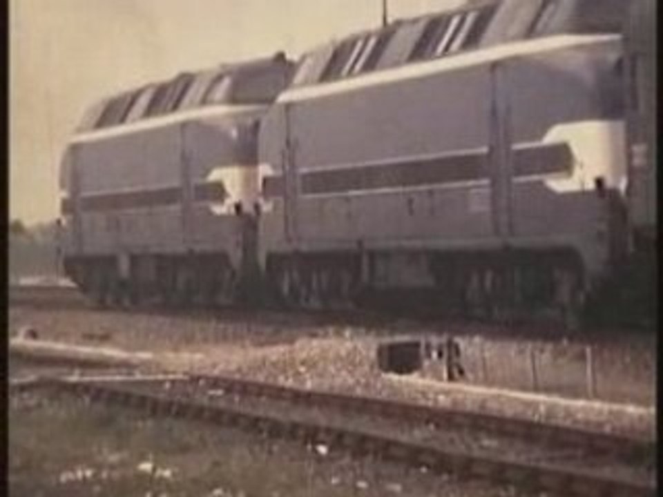 SNCF - Surgères Avril 1970