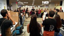 Ativistas pela habitação em Madrid ocupam agência durante protestos contra despejos