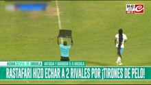 Jugador rastafari hizo echar a dos rivales... ¡porque le tiaron del pelo!