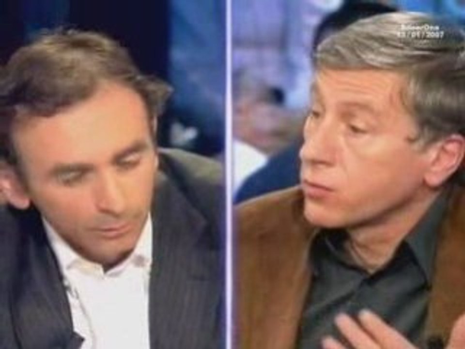 Zemmour face à Jean-Christophe Rufin