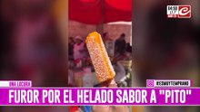 Furor por el curioso helado sabor a "pito"... ¿dónde se consigue?