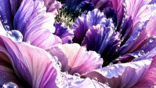 Surreal Fantasy Nature | Giant Flowers Beneath a Celestial Moon