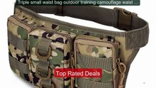 Triple small waist bag outdoor training camouflage waist bag traini... -- Top Rated 2026 | Buy Now!
