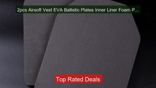 2pcs Airsoft Vest EVA Ballistic Plates Inner Liner Foam Pad... -- Top Pick 2026 | Unbeatable Price!