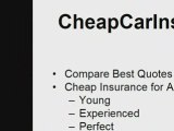 Cheap Car Insurance | Cheap Auto Insurance