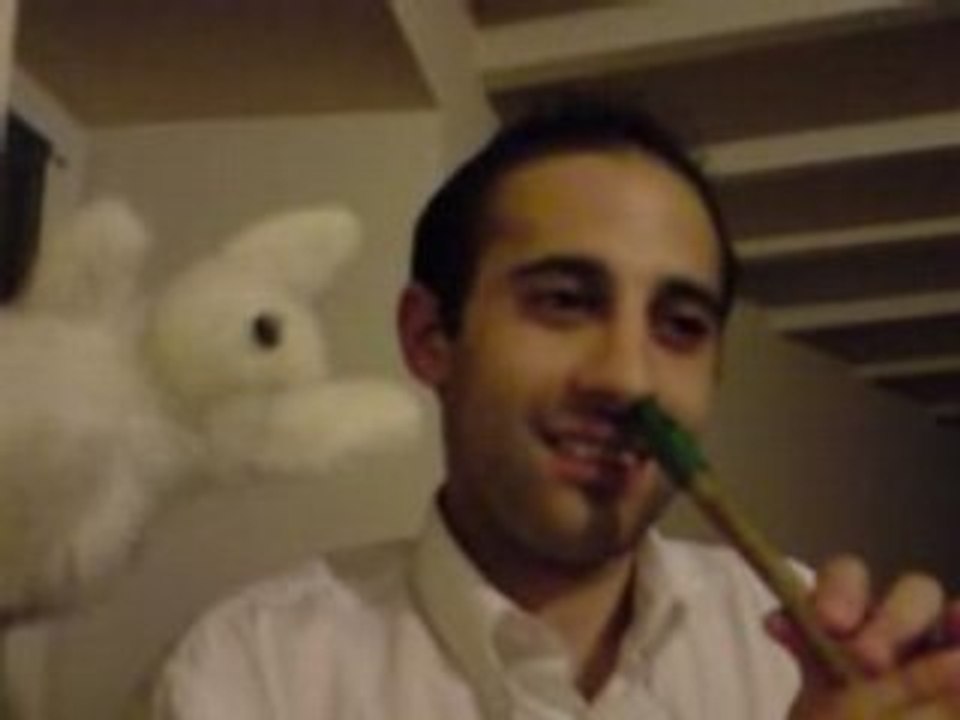 la danse du lapin sur de la flute....
