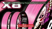 ZUKIBO X8 Braided Fishing Thread Multifilament Line Fishing G... -- Amazing Value 2026 | Must Have!