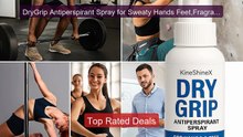 DryGrip Antiperspirant Spray for Sweaty Hands Feet,Fragrance-... -- Amazing Value 2026 | Must Have!