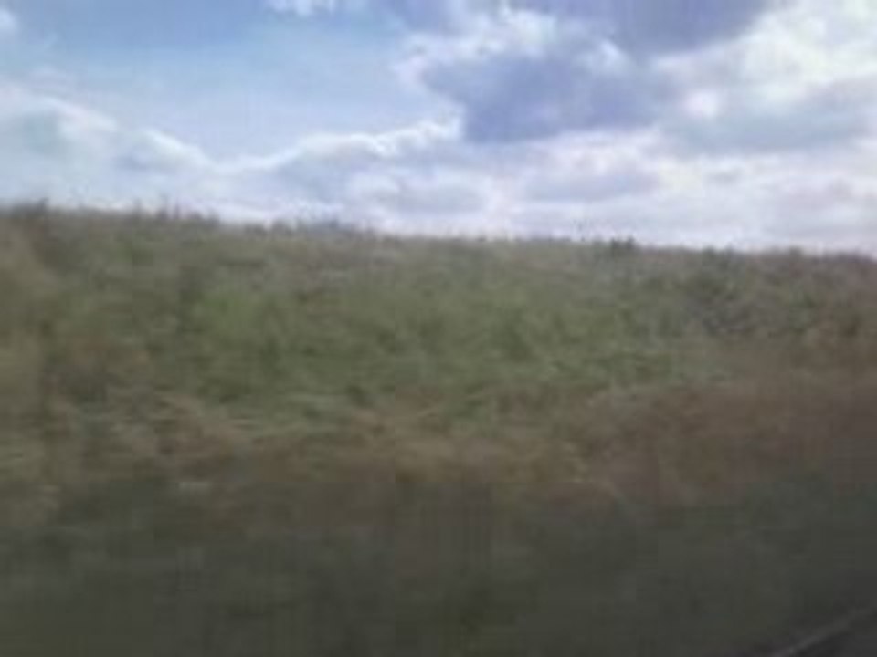 Thalys 300km/185mls per hour joyride