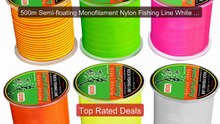 500m Semi-floating Monofilament Nylon Fishing Line White Pink ... -- Best Buy 2026 | Great Quality!