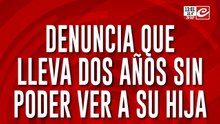 Denuncia que lleva dos años sin poder ver a su hija: el reclamo de una madre
