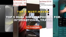 Don't Buy Top 5 Dual SIM Cellphones For International Travel Before Watching This! - Nokia 6300 2020 4G Kai0S Network Un...